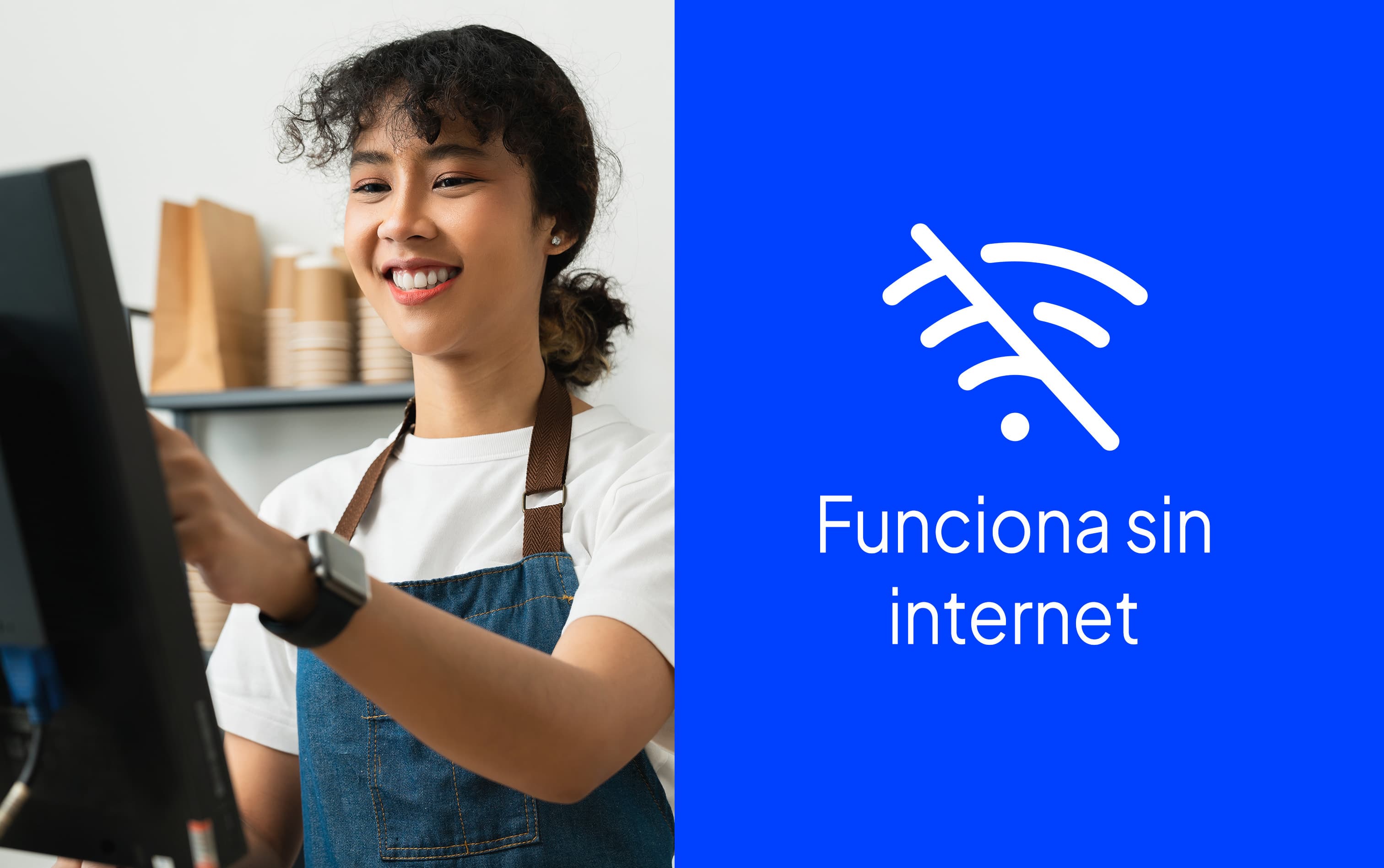 Punto de venta funcionando sin conexión a internet